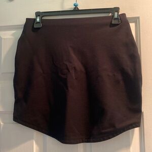 A&F Black Stretchy Mini Skirt